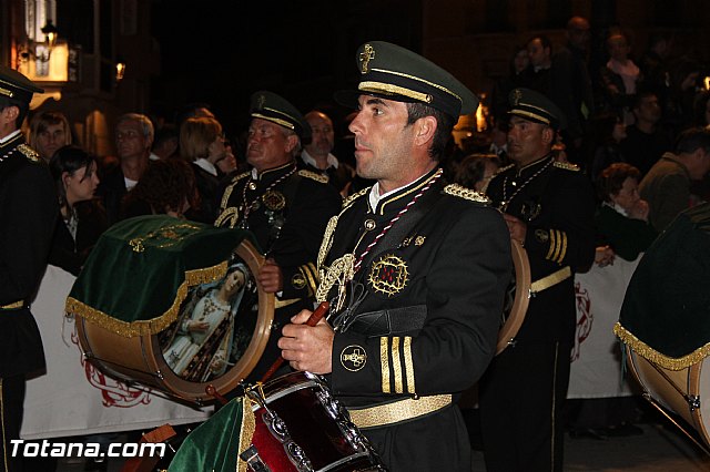 Procesin del Santo Entierro (Salida) - Viernes Santo noche - Semana Santa Totana 2015 - 110