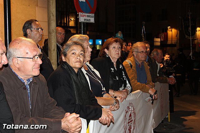 Procesin del Santo Entierro (Salida) - Viernes Santo noche - Semana Santa Totana 2015 - 112