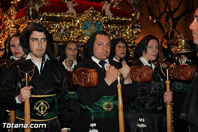 Procesin del Santo Entierro (Salida) - Viernes Santo noche - Semana Santa Totana 2015 - 113