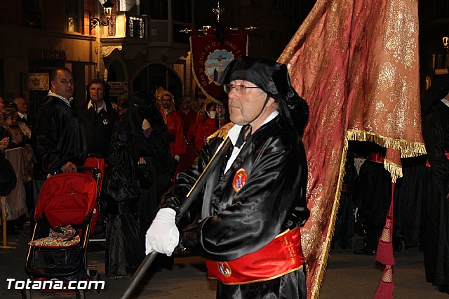 Procesin del Santo Entierro (Salida) - Viernes Santo noche - Semana Santa Totana 2015 - 115