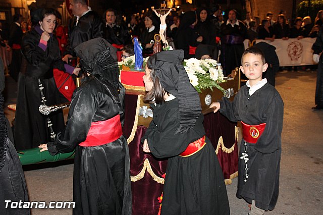 Procesin del Santo Entierro (Salida) - Viernes Santo noche - Semana Santa Totana 2015 - 118