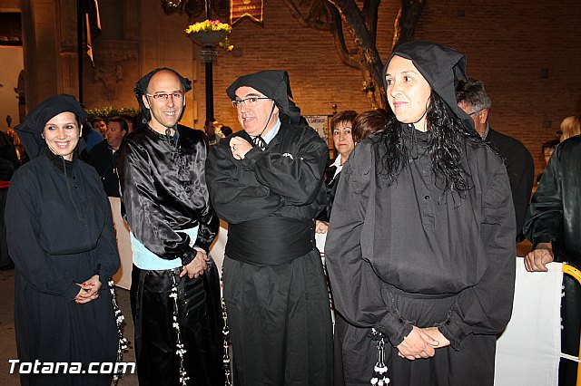 Procesin del Santo Entierro (Salida) - Viernes Santo noche - Semana Santa Totana 2015 - 119