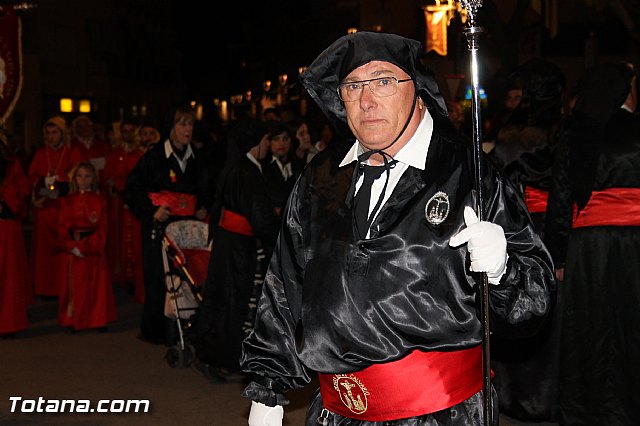 Procesin del Santo Entierro (Salida) - Viernes Santo noche - Semana Santa Totana 2015 - 120