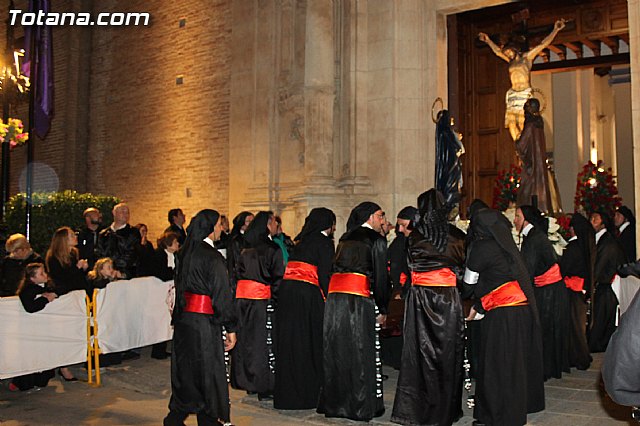 Procesin del Santo Entierro (Salida) - Viernes Santo noche - Semana Santa Totana 2015 - 121