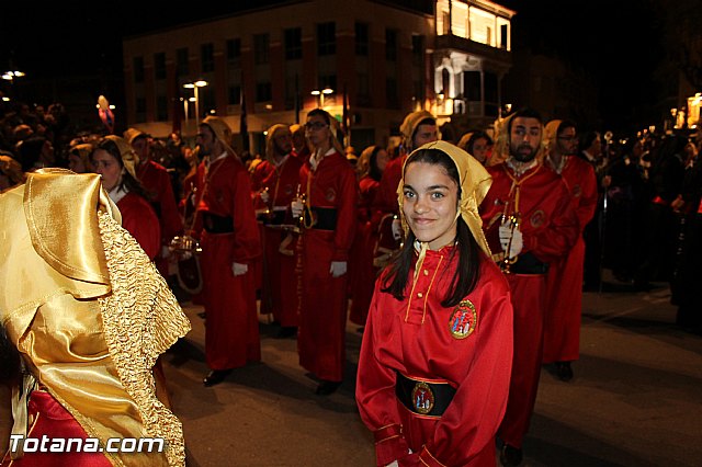 Procesin del Santo Entierro (Salida) - Viernes Santo noche - Semana Santa Totana 2015 - 122
