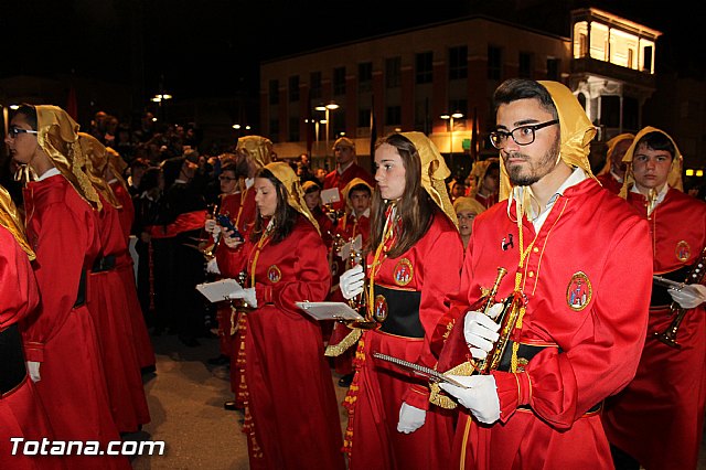 Procesin del Santo Entierro (Salida) - Viernes Santo noche - Semana Santa Totana 2015 - 123