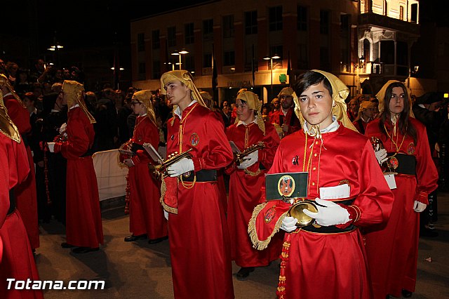 Procesin del Santo Entierro (Salida) - Viernes Santo noche - Semana Santa Totana 2015 - 124