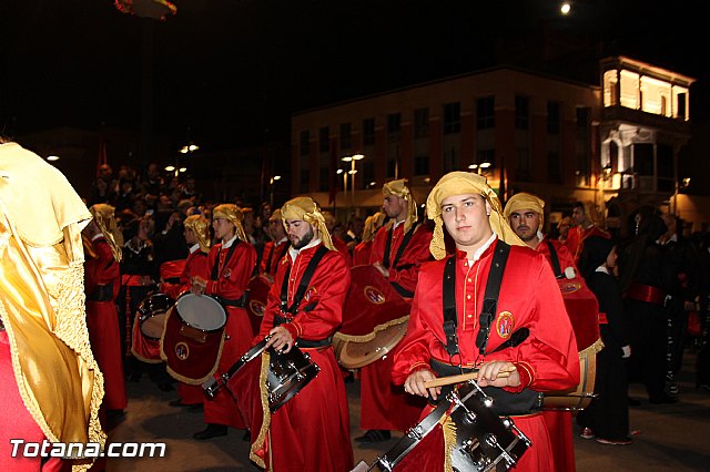 Procesin del Santo Entierro (Salida) - Viernes Santo noche - Semana Santa Totana 2015 - 129