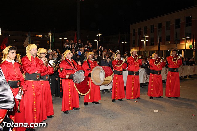 Procesin del Santo Entierro (Salida) - Viernes Santo noche - Semana Santa Totana 2015 - 130