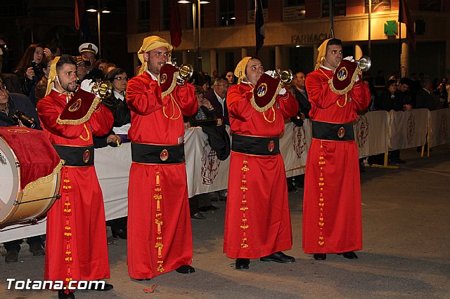 Procesin del Santo Entierro (Salida) - Viernes Santo noche - Semana Santa Totana 2015 - 131