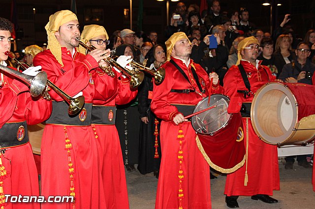 Procesin del Santo Entierro (Salida) - Viernes Santo noche - Semana Santa Totana 2015 - 132