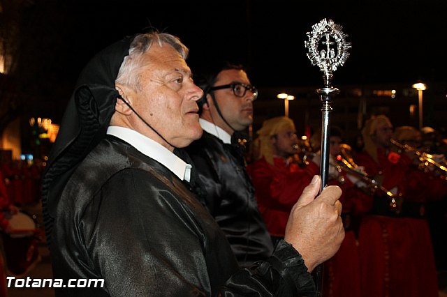 Procesin del Santo Entierro (Salida) - Viernes Santo noche - Semana Santa Totana 2015 - 133