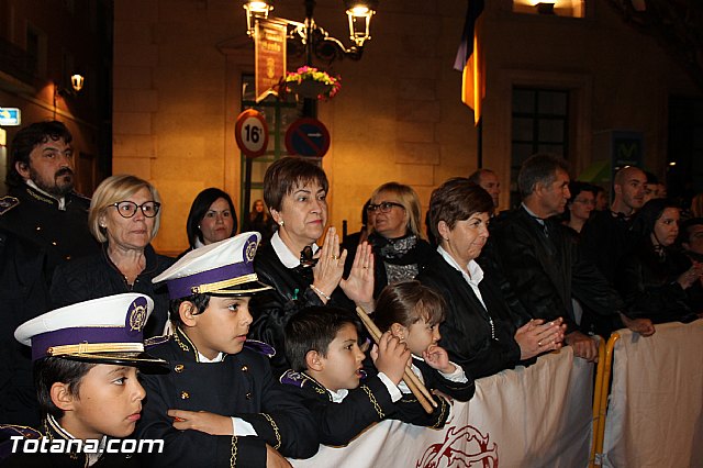 Procesin del Santo Entierro (Salida) - Viernes Santo noche - Semana Santa Totana 2015 - 139