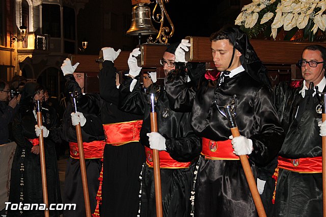 Procesin del Santo Entierro (Salida) - Viernes Santo noche - Semana Santa Totana 2015 - 141