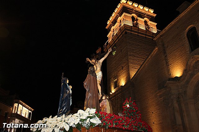 Procesin del Santo Entierro (Salida) - Viernes Santo noche - Semana Santa Totana 2015 - 142