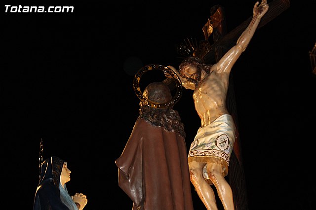 Procesin del Santo Entierro (Salida) - Viernes Santo noche - Semana Santa Totana 2015 - 143
