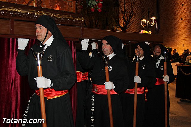 Procesin del Santo Entierro (Salida) - Viernes Santo noche - Semana Santa Totana 2015 - 144