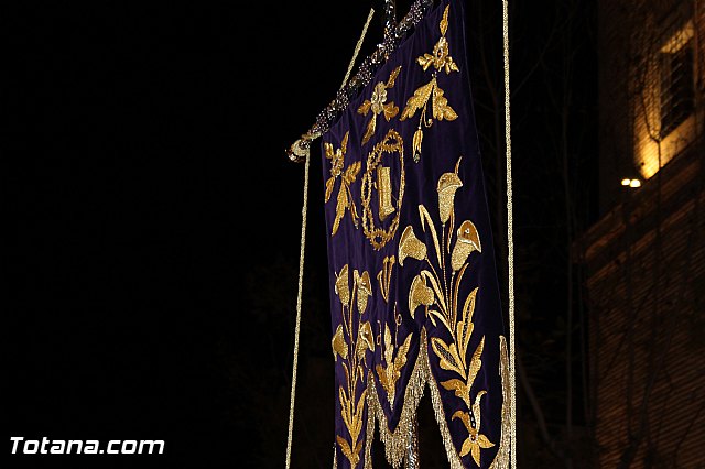 Procesin del Santo Entierro (Salida) - Viernes Santo noche - Semana Santa Totana 2015 - 147