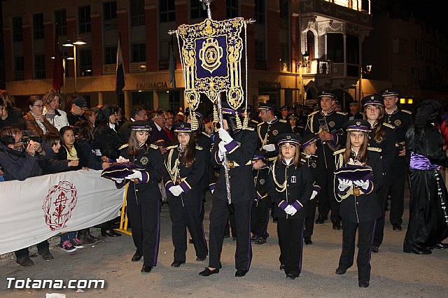 Procesin del Santo Entierro (Salida) - Viernes Santo noche - Semana Santa Totana 2015 - 152