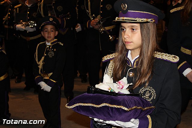 Procesin del Santo Entierro (Salida) - Viernes Santo noche - Semana Santa Totana 2015 - 153