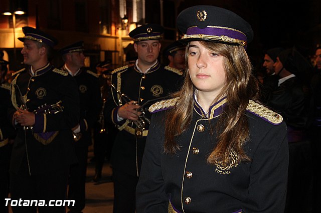 Procesin del Santo Entierro (Salida) - Viernes Santo noche - Semana Santa Totana 2015 - 154