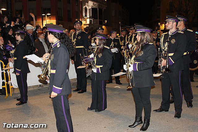 Procesin del Santo Entierro (Salida) - Viernes Santo noche - Semana Santa Totana 2015 - 157