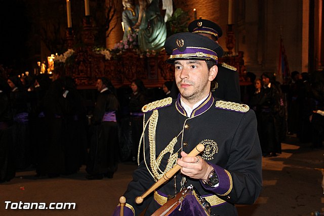 Procesin del Santo Entierro (Salida) - Viernes Santo noche - Semana Santa Totana 2015 - 160