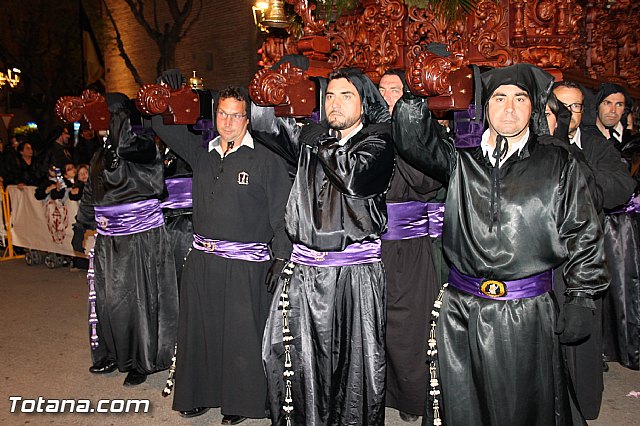 Procesin del Santo Entierro (Salida) - Viernes Santo noche - Semana Santa Totana 2015 - 162
