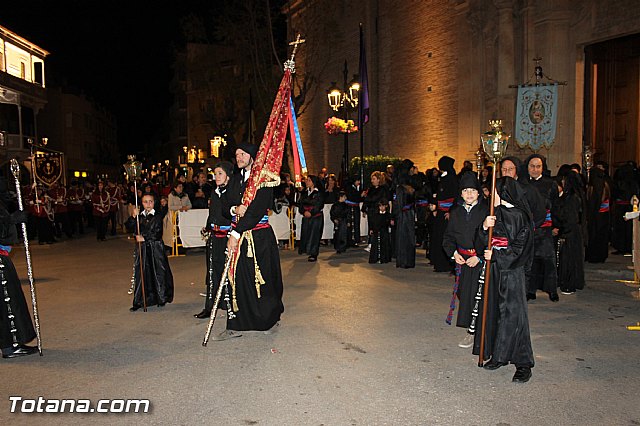 Procesin del Santo Entierro (Salida) - Viernes Santo noche - Semana Santa Totana 2015 - 169