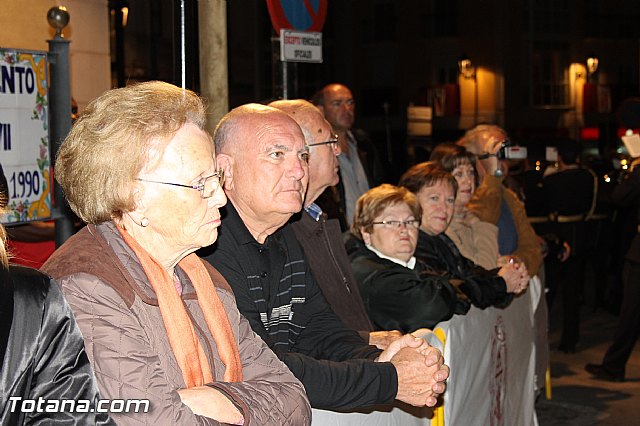 Procesin del Santo Entierro (Salida) - Viernes Santo noche - Semana Santa Totana 2015 - 172