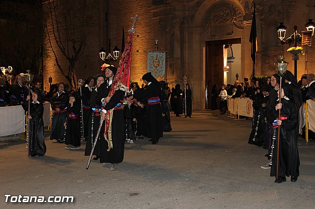 Procesin del Santo Entierro (Salida) - Viernes Santo noche - Semana Santa Totana 2015 - 173