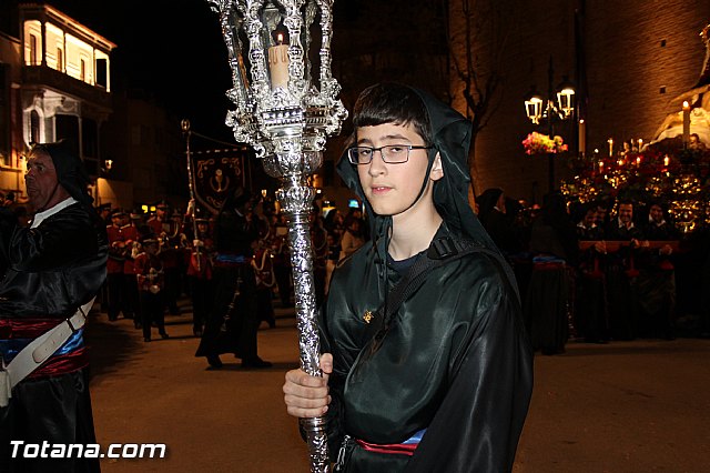 Procesin del Santo Entierro (Salida) - Viernes Santo noche - Semana Santa Totana 2015 - 177
