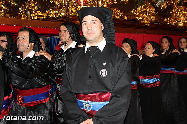 Procesin del Santo Entierro (Salida) - Viernes Santo noche - Semana Santa Totana 2015 - 190
