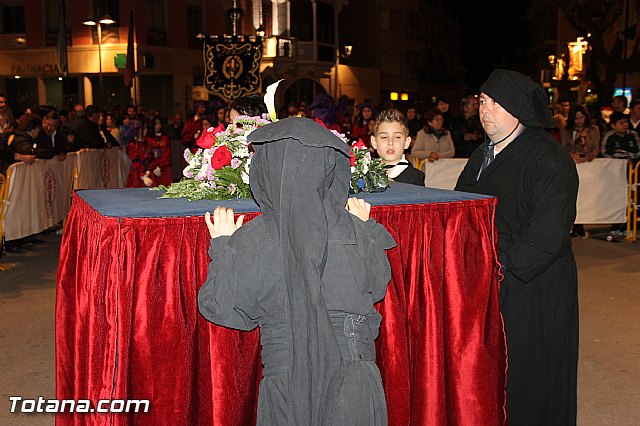 Procesin del Santo Entierro (Salida) - Viernes Santo noche - Semana Santa Totana 2015 - 195