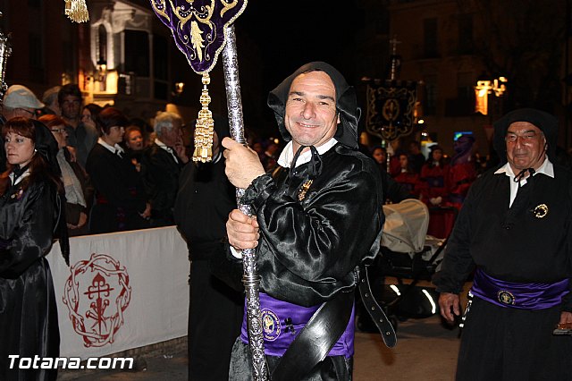 Procesin del Santo Entierro (Salida) - Viernes Santo noche - Semana Santa Totana 2015 - 200