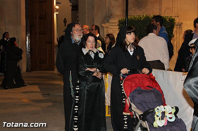 Procesin del Santo Entierro (Salida) - Viernes Santo noche - Semana Santa Totana 2015 - 202