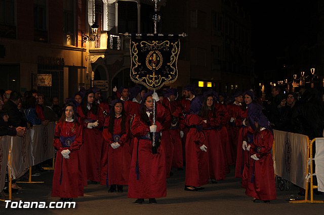 Procesin del Santo Entierro (Salida) - Viernes Santo noche - Semana Santa Totana 2015 - 203