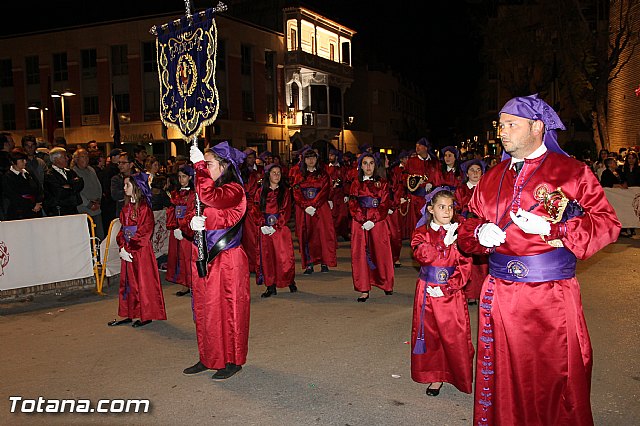 Procesin del Santo Entierro (Salida) - Viernes Santo noche - Semana Santa Totana 2015 - 204
