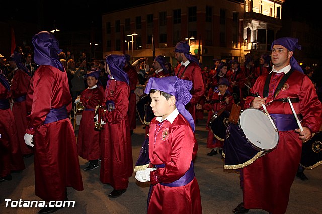 Procesin del Santo Entierro (Salida) - Viernes Santo noche - Semana Santa Totana 2015 - 208