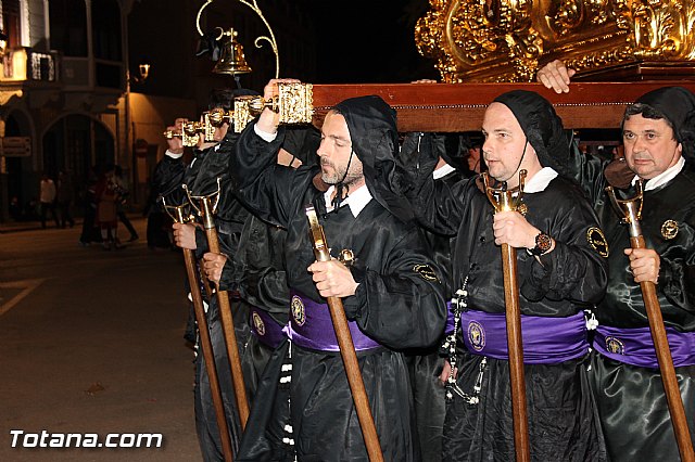 Procesin del Santo Entierro (Salida) - Viernes Santo noche - Semana Santa Totana 2015 - 212