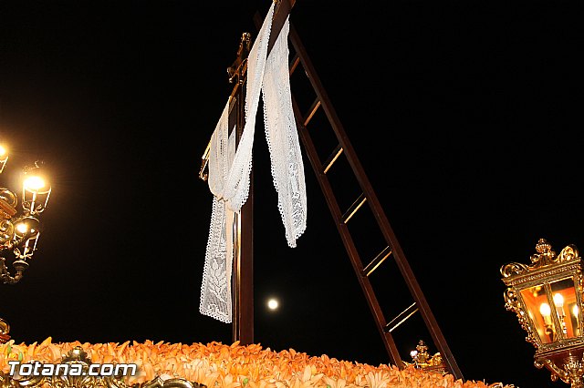 Procesin del Santo Entierro (Salida) - Viernes Santo noche - Semana Santa Totana 2015 - 218
