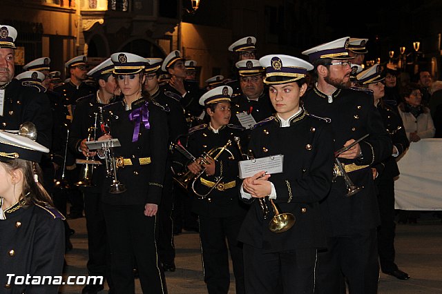 Procesin del Santo Entierro (Salida) - Viernes Santo noche - Semana Santa Totana 2015 - 270