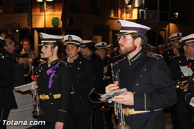 Procesin del Santo Entierro (Salida) - Viernes Santo noche - Semana Santa Totana 2015 - 271