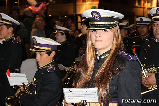 Procesin del Santo Entierro (Salida) - Viernes Santo noche - Semana Santa Totana 2015 - 272