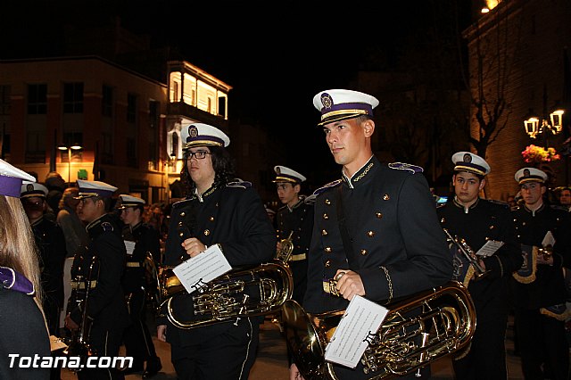 Procesin del Santo Entierro (Salida) - Viernes Santo noche - Semana Santa Totana 2015 - 274
