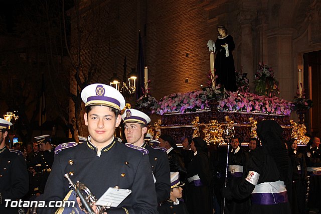 Procesin del Santo Entierro (Salida) - Viernes Santo noche - Semana Santa Totana 2015 - 275
