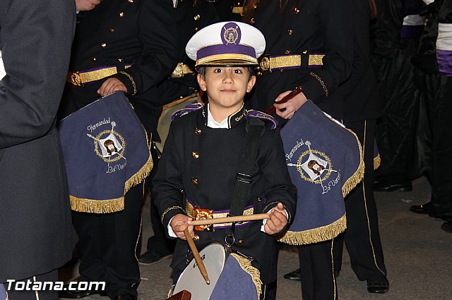 Procesin del Santo Entierro (Salida) - Viernes Santo noche - Semana Santa Totana 2015 - 276
