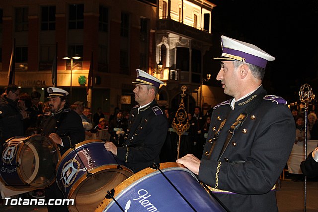 Procesin del Santo Entierro (Salida) - Viernes Santo noche - Semana Santa Totana 2015 - 279