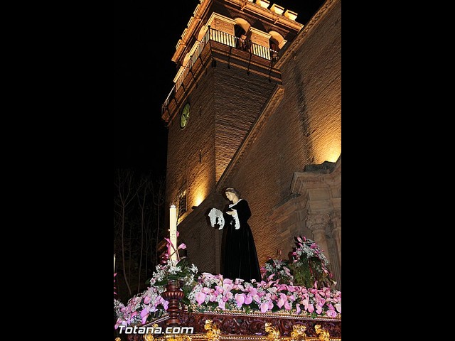 Procesin del Santo Entierro (Salida) - Viernes Santo noche - Semana Santa Totana 2015 - 280