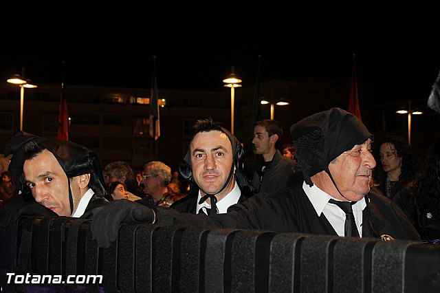 Procesin del Santo Entierro (Salida) - Viernes Santo noche - Semana Santa Totana 2015 - 287